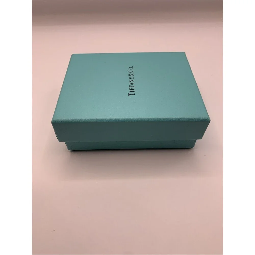 Tiffany & Co. Blue Jewelry Gift Box w/ suede Drawstring Jewelry Pouch 3